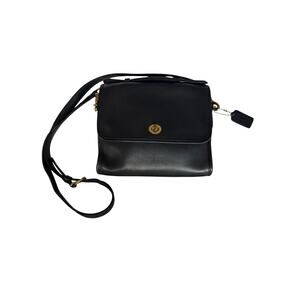 Coach Court Crossbody Bag Black